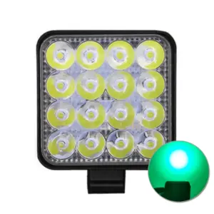 barra de luz led 48w verde