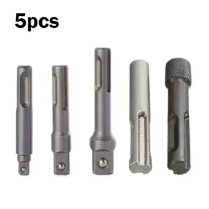 kit adaptadores soquete broca sds plus