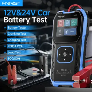 testador de bateria 12v 24v