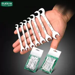 mini chave fina dupla aço inoxidável