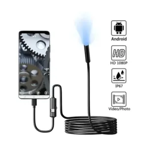 câmera endoscópica usb-c 7mm