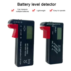 testador de bateria digital bt-168d