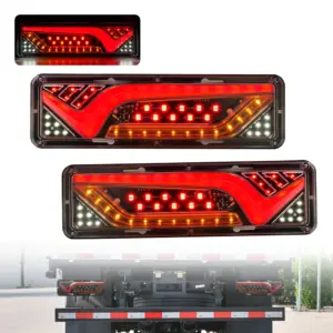 lanterna traseira led 12v 24v