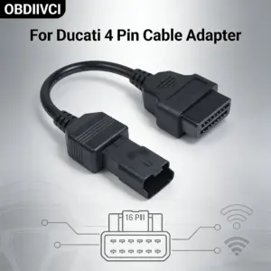 cabo adaptador obd2 4 pinos ducati