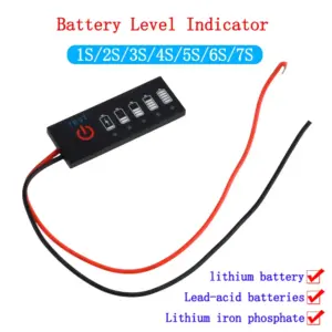 indicador de nível de bateria lipo