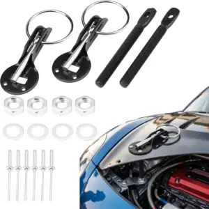 kit pino trava capô universal alumínio
