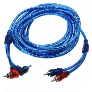cabo rca automotivo 2 rca 2m