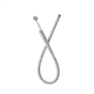 passador de cordão flexível com mola
