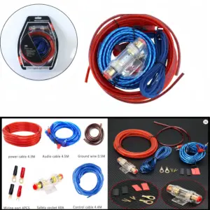 kit fiação amplificador automotivo universal