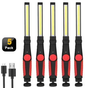 lanterna de trabalho led cob recarregável