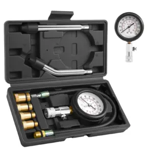kit teste compressão motor 0-300 psi