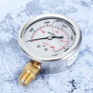 manômetro pressão combustível 0-5700 PSI