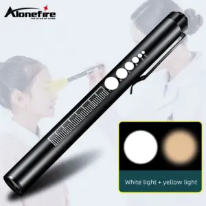 lanterna clínica led usb recarregável