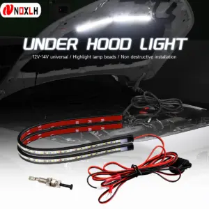 kit barra led 12v iluminação capô