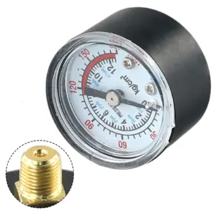 manômetro compressor ar 0-180 psi