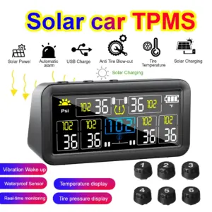 monitor pressão pneus tpms solar