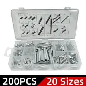 kit 200 molas tensão compressão extensão