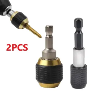 adaptador mandril chave de fenda impacto 1/4 hex