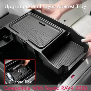 organizador console central toyota rav4 2026