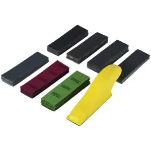 kit micro lixadeira manual 71 peças