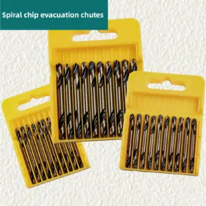 kit 30 brocas helicoidais dupla ponta