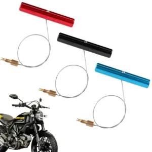 extrator de válvula de pneu de moto azul