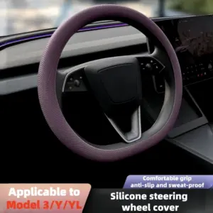 capa de volante silicone tesla model y model 3