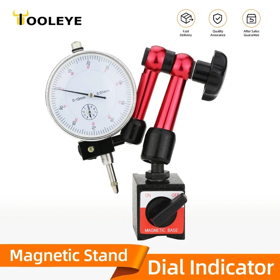 alavanca dial indicador suporte magnético