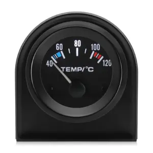 medidor temperatura água 52mm 12v