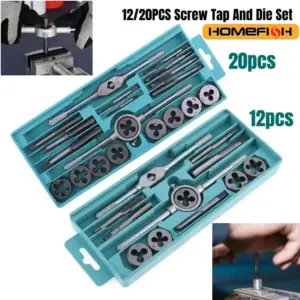 conjunto macho tarraxa m3-m12 roscas métricas