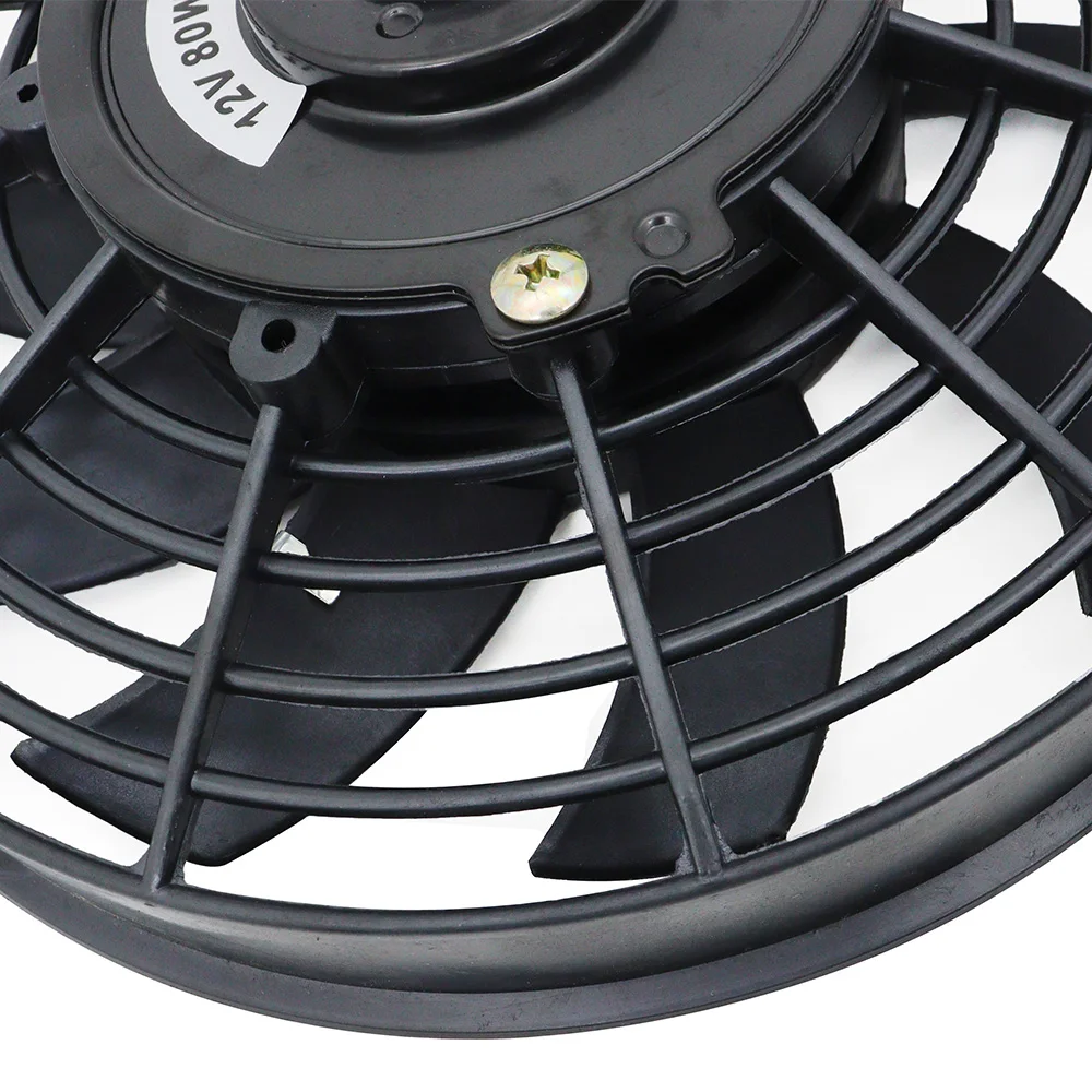 Ventilador Radiador Elétrico 12V 80W 7" 9" 10" ou 12" Reversível - Imagem 4