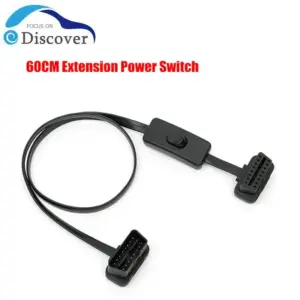 cabo extensor obd2 16 pinos 60cm