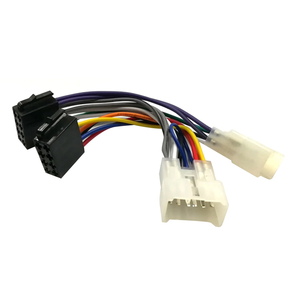 Chicote Adaptador ISO Rádio para Toyota Camry Corolla RAV4 Yaris - Imagem 4