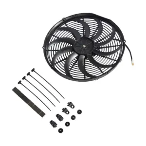 ventilador elétrico universal 12v 80w