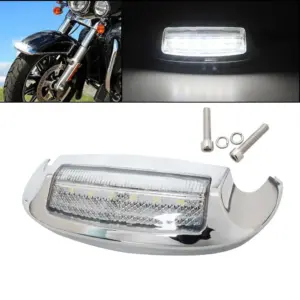 luz ponta paralama dianteiro harley 12v