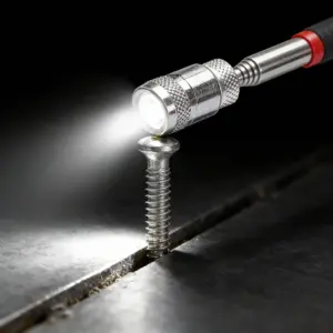 caneta magnética telescópica 8lbs com luz