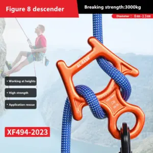 freio descensor figura 8 30kn