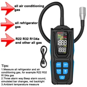 detector de vazamento de gás halogenado