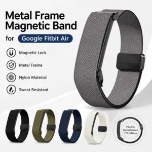 pulseira magnética nylon google fitbit air