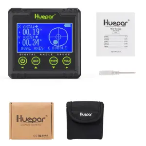 medidor de ângulo digital Huepar AG03