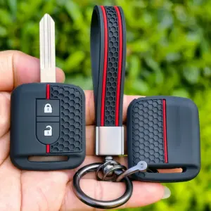 capa de silicone chave nissan 2 botões