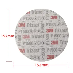disco de lixa 3m trizact 6 polegadas grão 1500