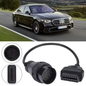 cabo adaptador obd2 16 pinos mercedes 38 pinos