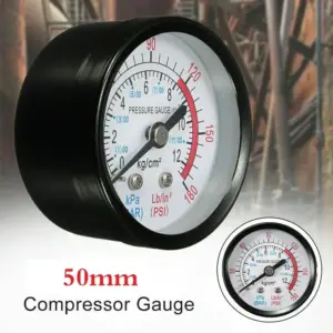 manômetro pressão ar 1/4" compressor