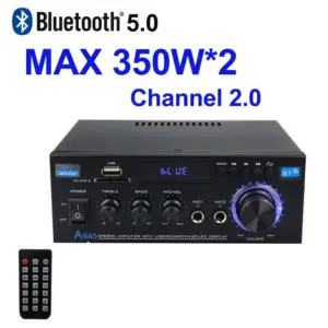 amplificador de áudio digital bluetooth