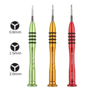 chave de fenda tri-wing y 0.6mm 1.5mm 2.0mm