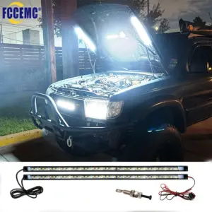 kit iluminação led capô carro 12v