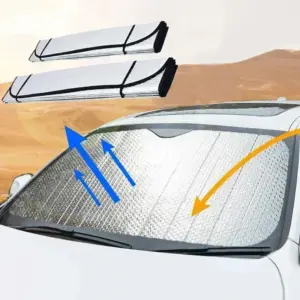 protetores solares dianteiros e traseiros carro