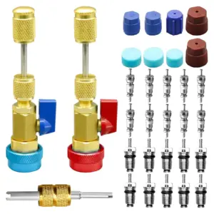 kit ferramentas remover válvula r134a