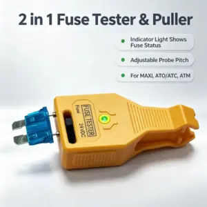ferramenta testador extrator fusíveis automotivos